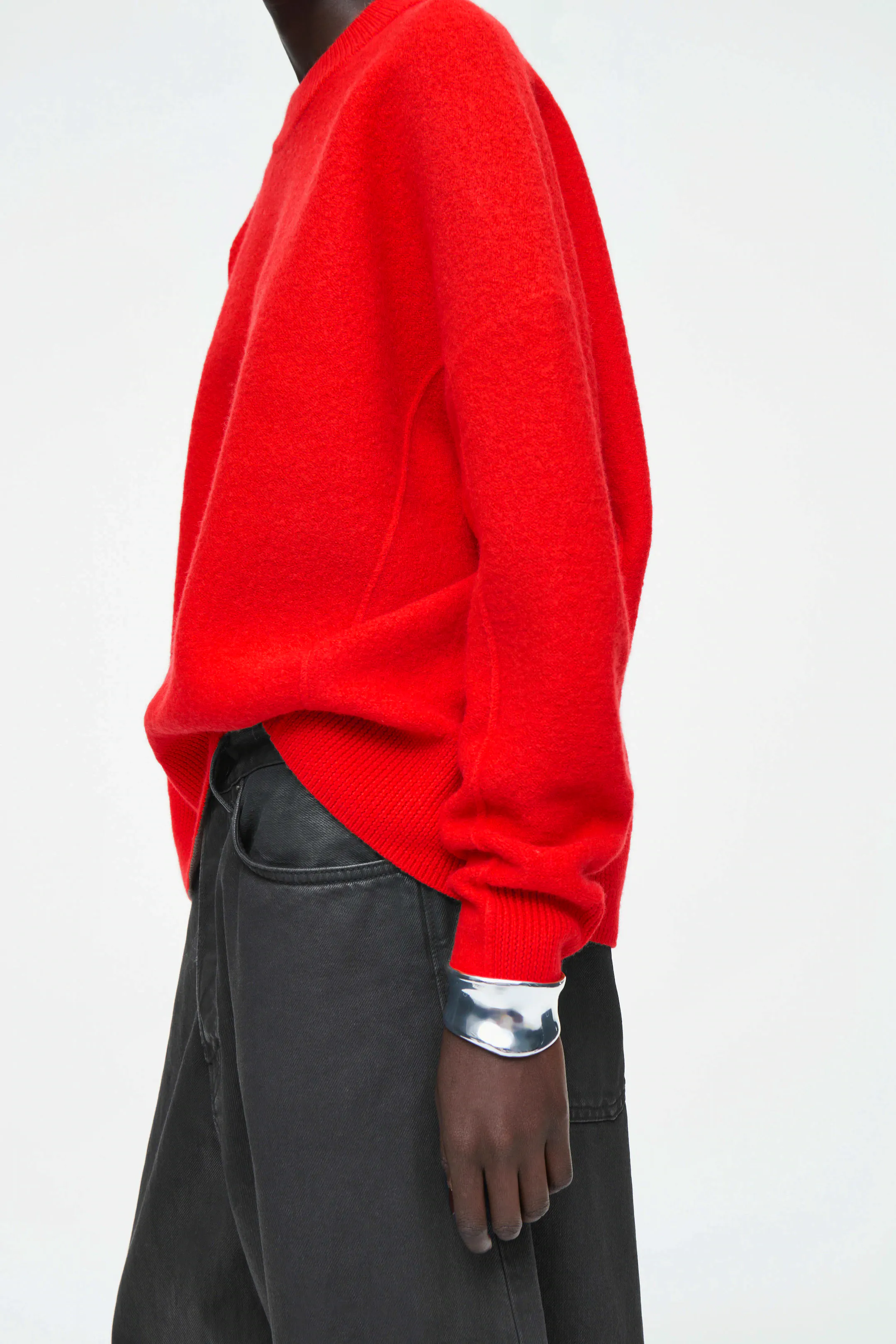 COS Oversized Boiled Merino Wool Jumper, NOW £60