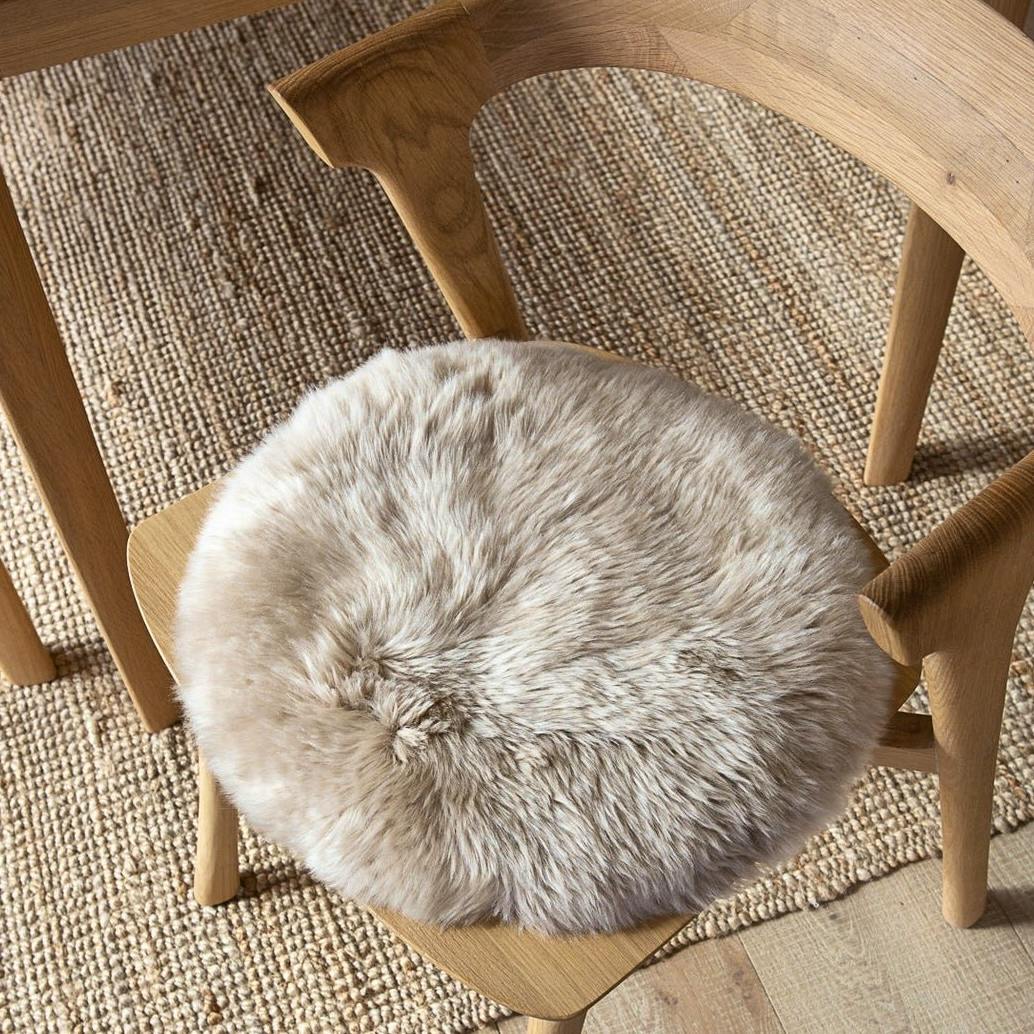 The Small Home Luxury Sheepskin Seat Pad, £29