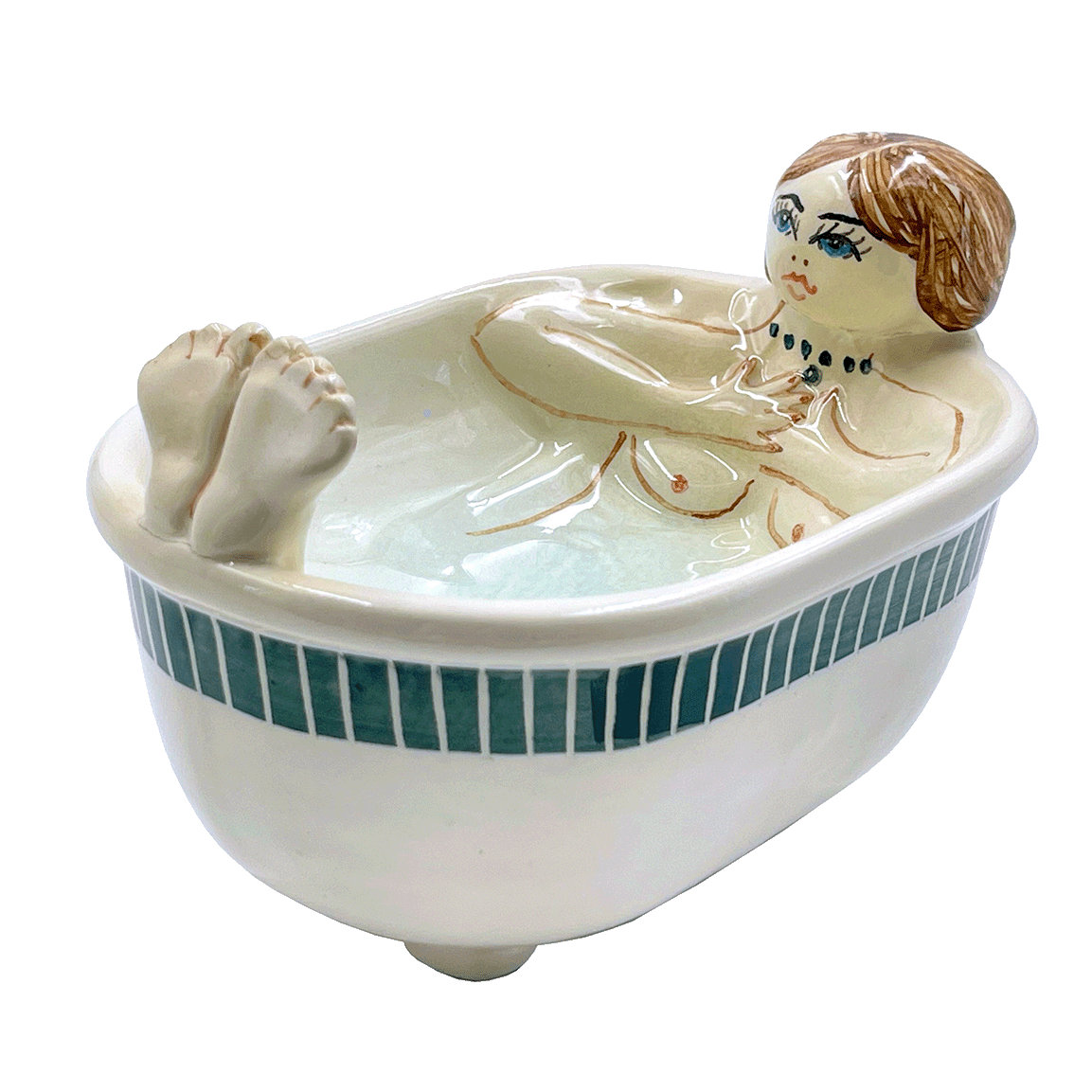 Villa Bologna Pottery Bruna Bath Soap Dish, £56