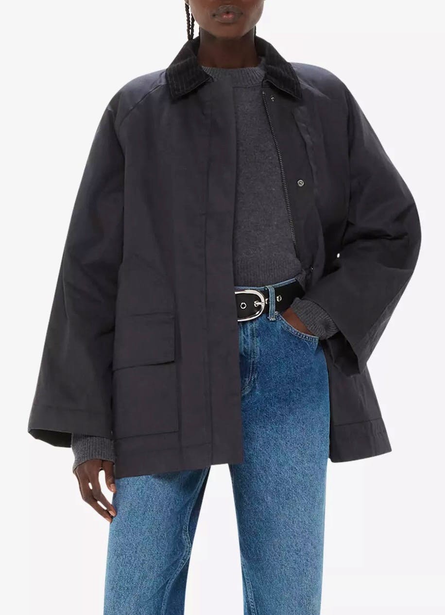 Whistles Fern Pathc-Pocket Wax-Cotton Jacket, £189