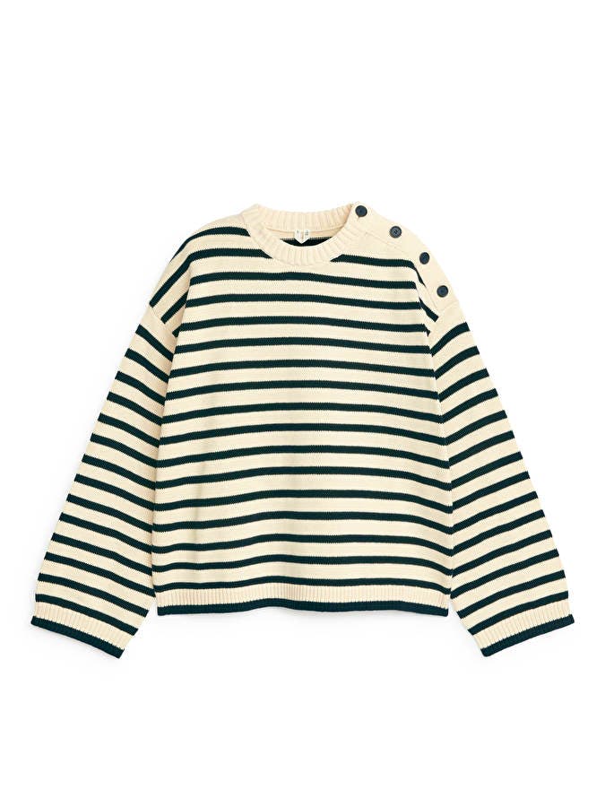 Arket Oversized Cotton Jumper, £77
