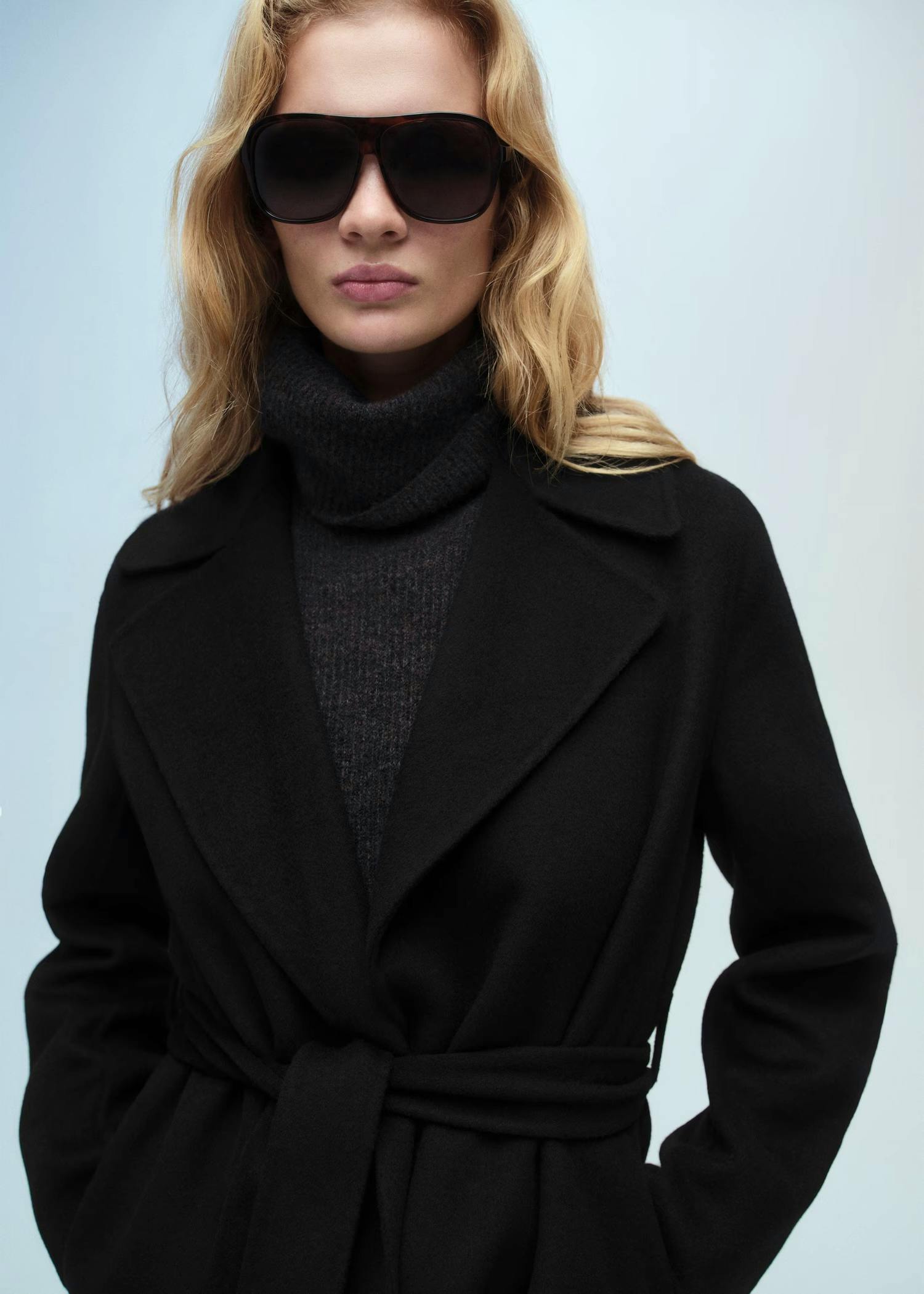 Mango Belt Handmade Coat, £139.99