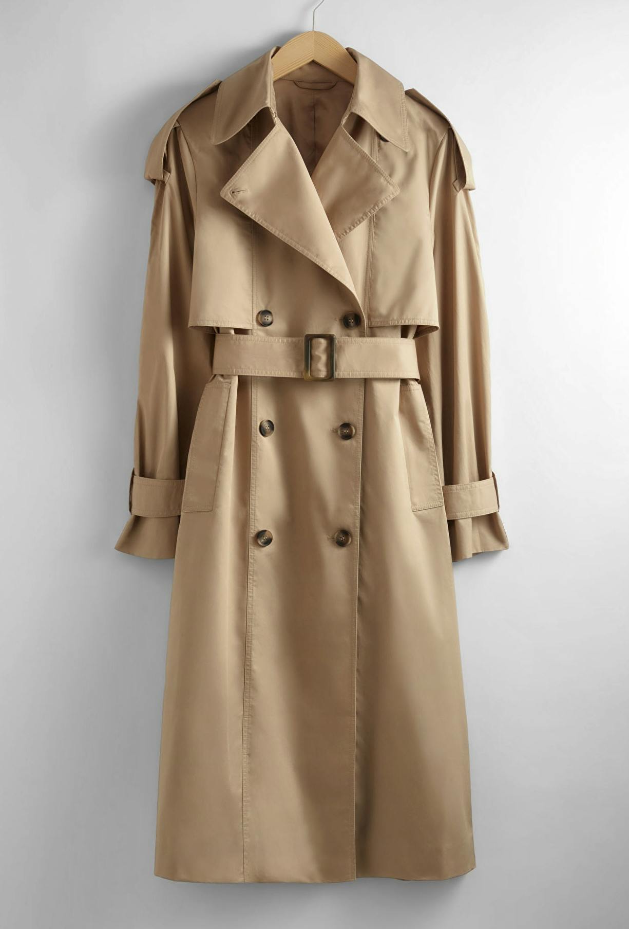 & Other Stories Buckle-Belt Trench Coat, £165