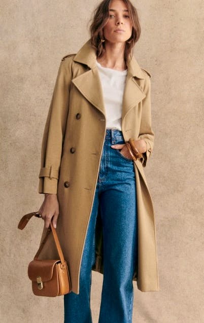 Sezane Scott Trench Coat, £225