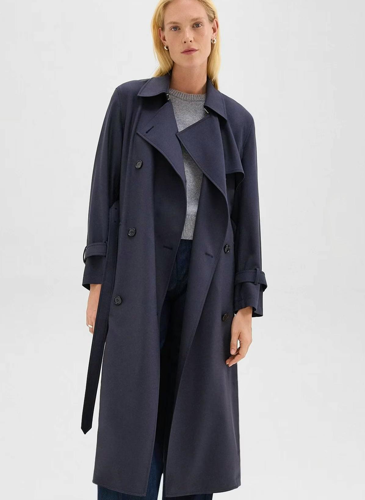 Theory Relaxed Trench Coat, NOW £318