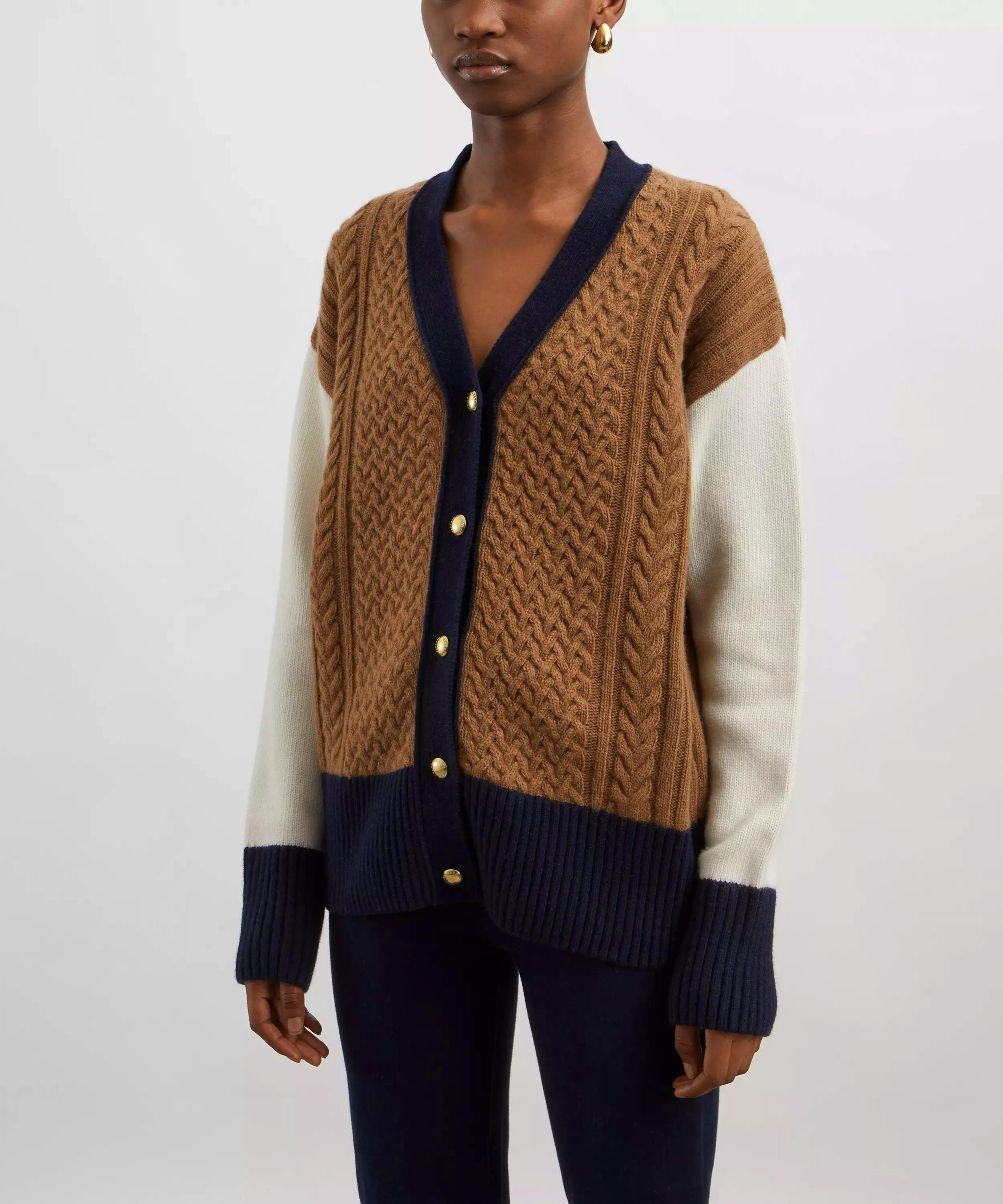 Barbour Marcy Cable Knit Cardigan, £159
