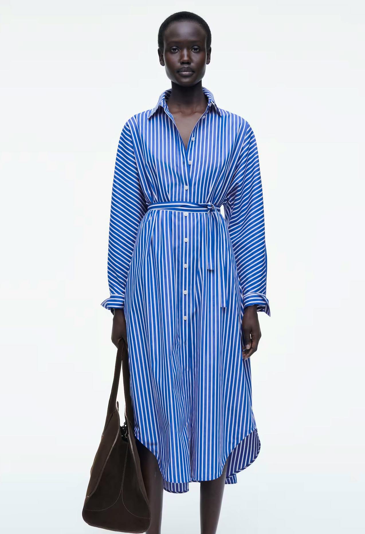 Relaxed Cotton Shirt Dress £115