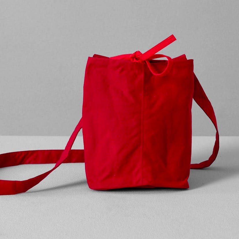 Toast Studio Kettle Dry Waxed Cotton Pint Bag, £125