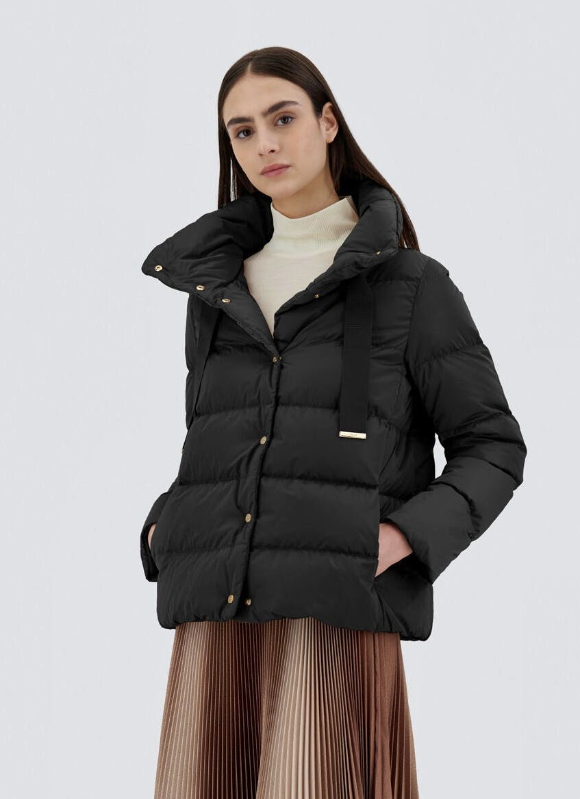 Herno Capes In Satin, £695