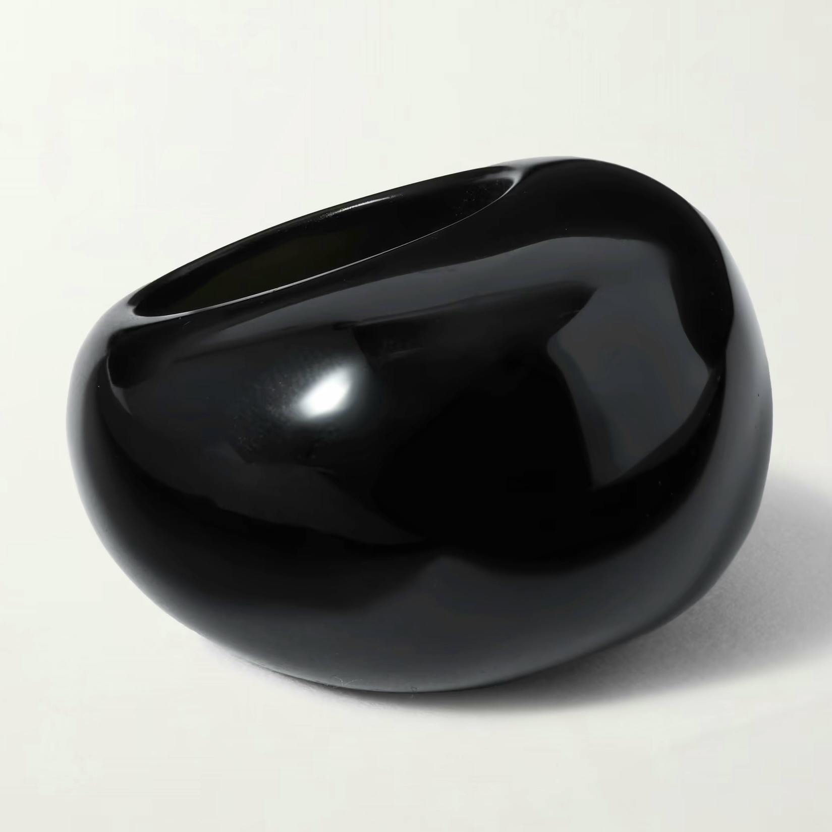Sophie Buhai Donut Onyx Ring, £555