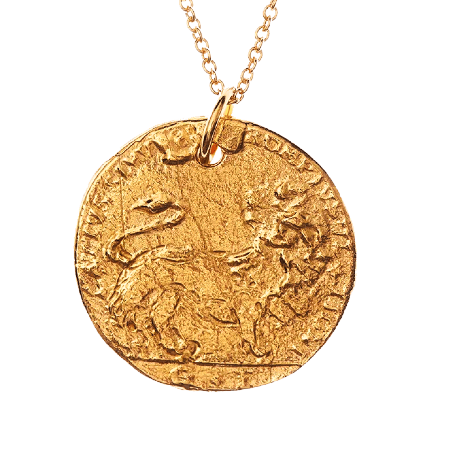 Alighieri Medium Leone Medallion, £195
