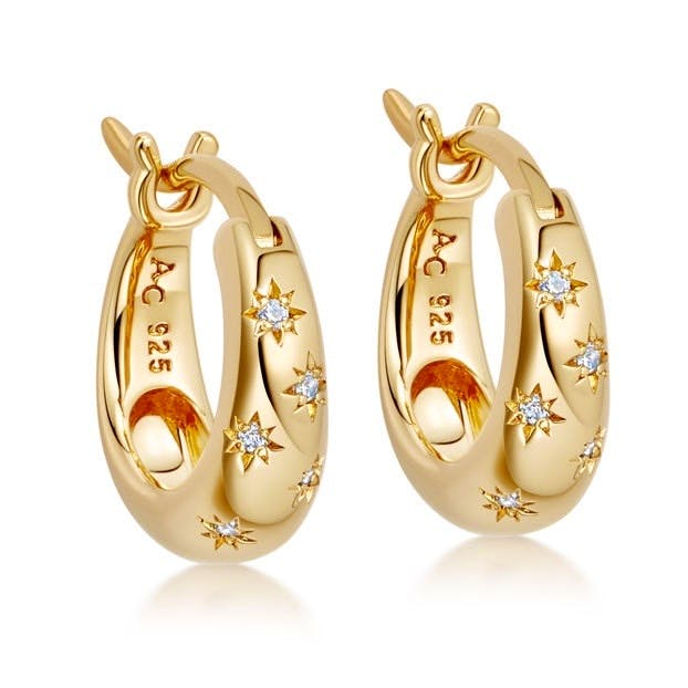 Astley Clarke Gold Celestial Earrings, £98