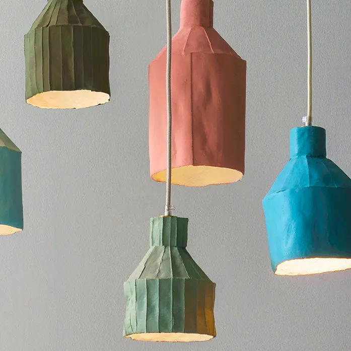 Paola Paronetto Sufi Moss Green Suspension Lamp, £315