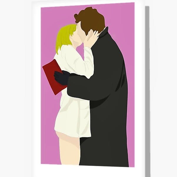 Red Bubble The Diary Of Bridget Jones Greeting Card, £2.54