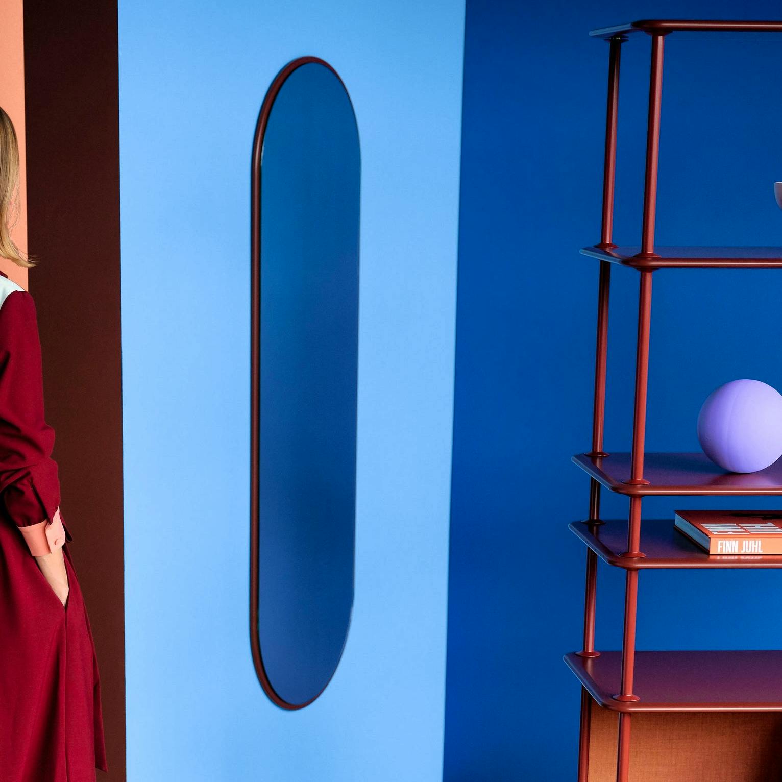 Skandium Figure Colour Frame Mirror, £325.55