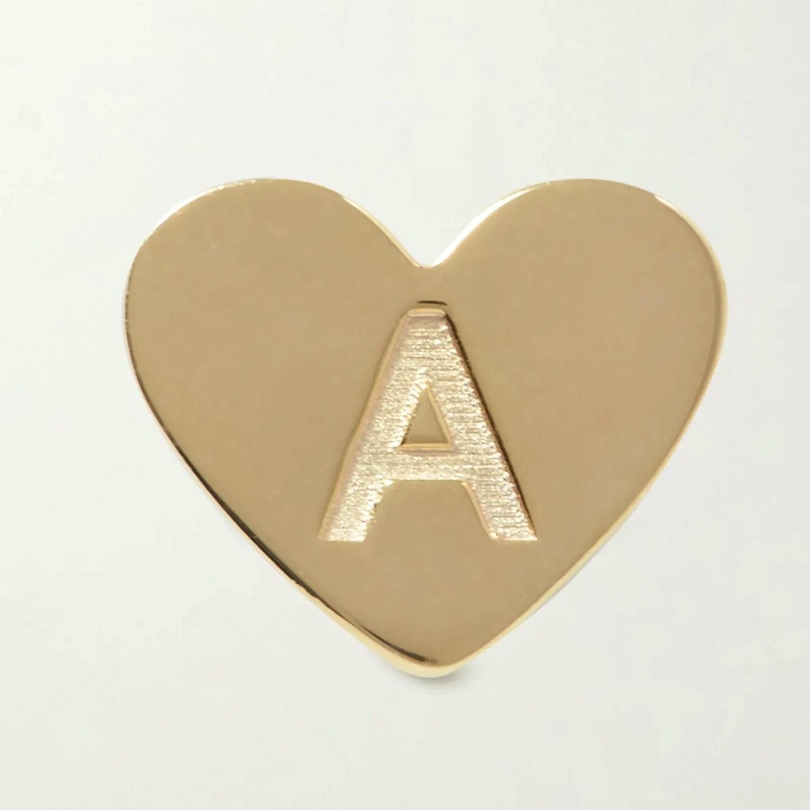 The M Jewellers Heart 10-Karat Gold Single Earring, £96