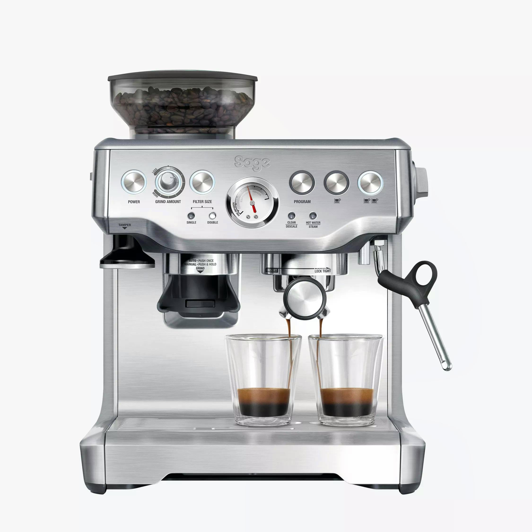 John Lewis Sage, Barista Express Bean-to-Cup Coffee Machine, £629.00