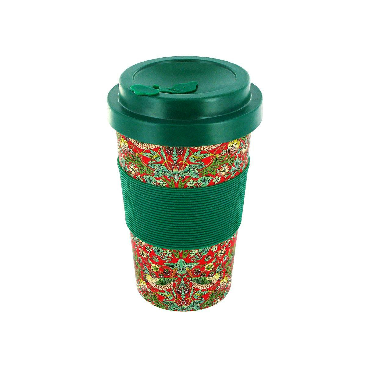 William Morris The perfect marriage of old and new, this exclusive reusable travel cup is inspired by William Morris' The Strawberry Thief. It has a ribbed band for non-slip sipping and an easy-close lid for safe travels. Who said functionality couldn’t be beautiful?
British Museum Shop, £9.99