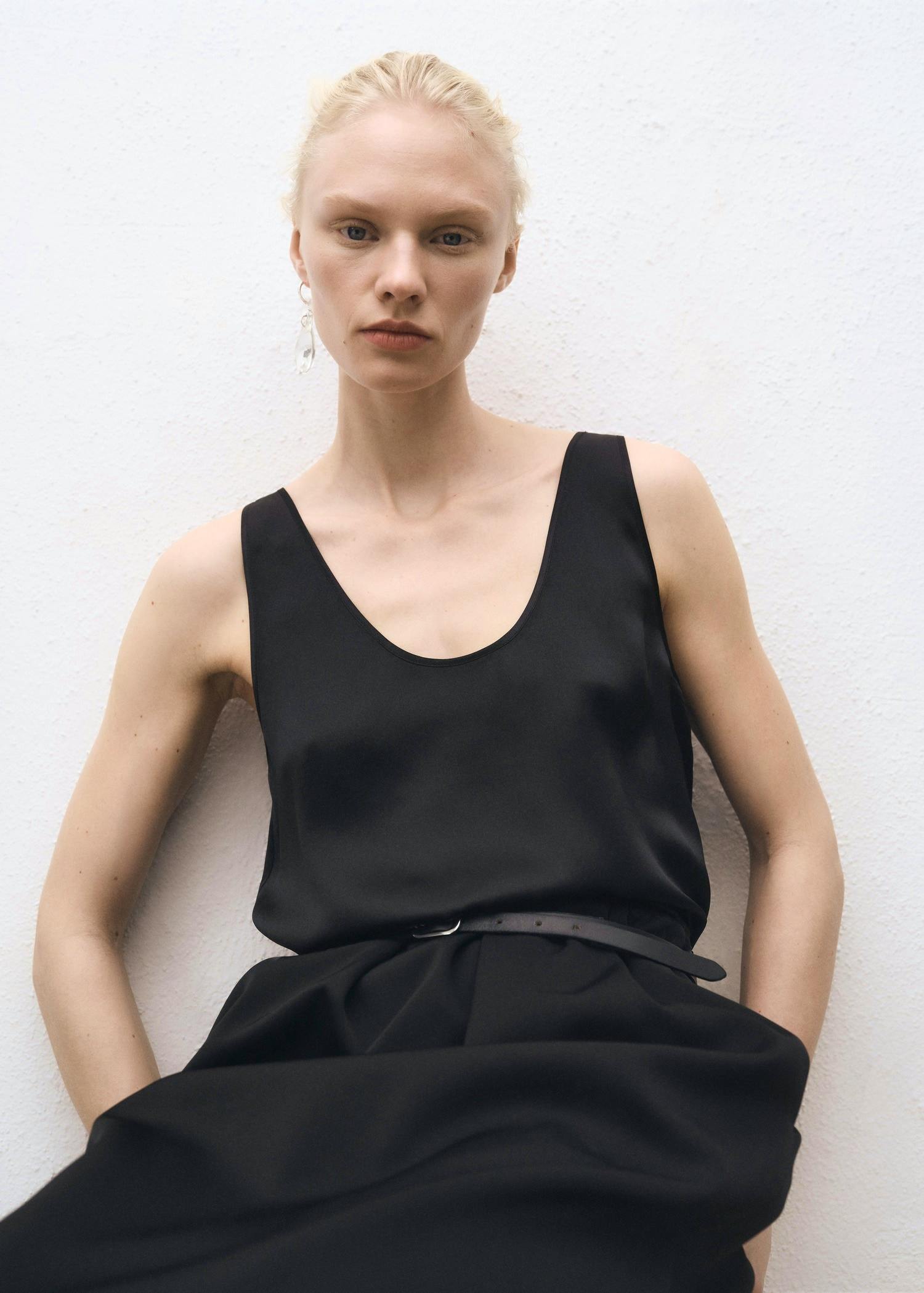 Silk Top With Straps £59.99