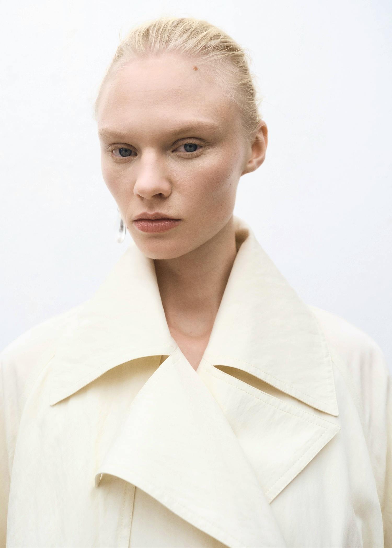 Oversized Trench Coat With Lapels £149.99 