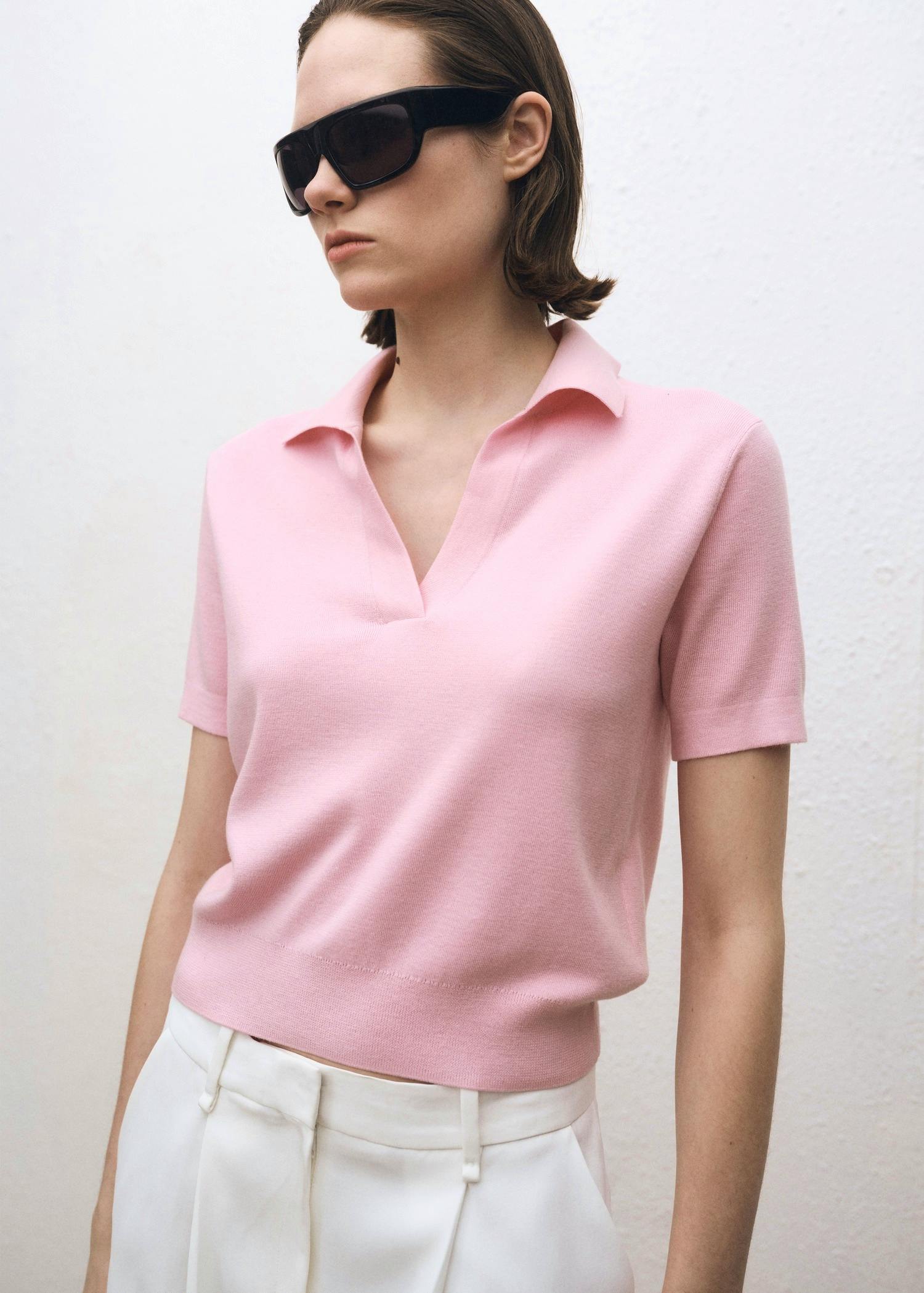 Wool-Blend Polo-Neck Sweater £59.99