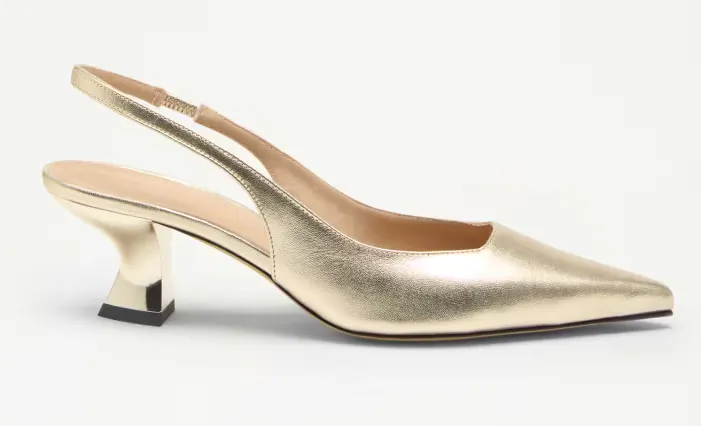 Russell & Bromley Slingpoint Kitten Heel, £275
