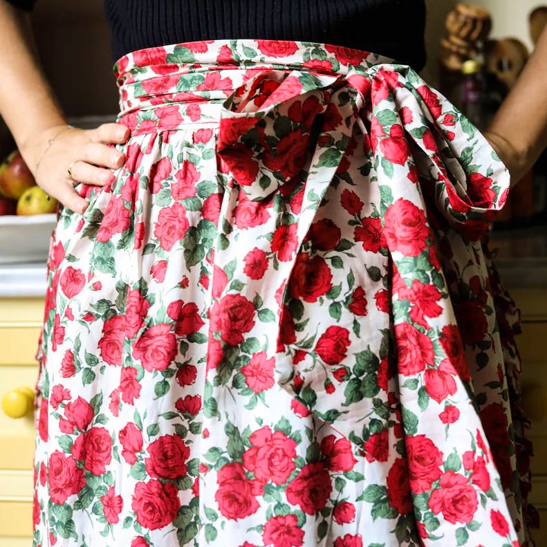 Coco & Wolf x Tavola Apron Skirt, £95