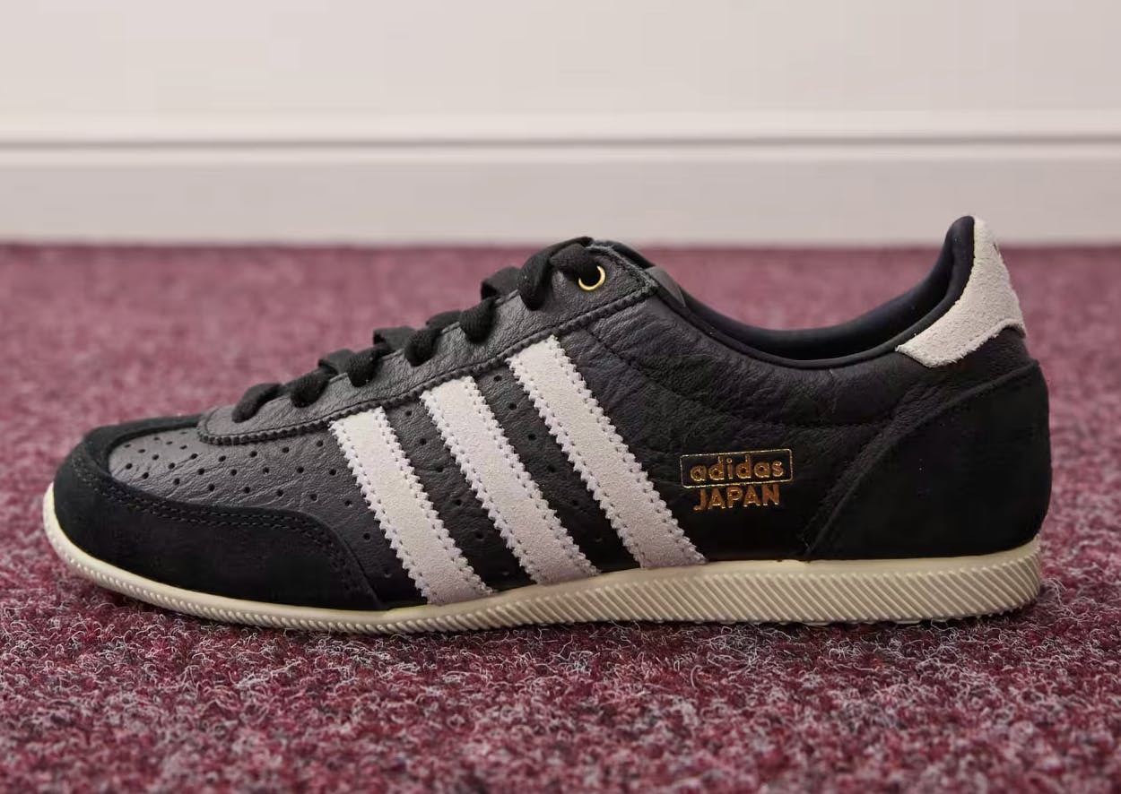 Adidas Originals Japan Trainers In Black And White, £90
