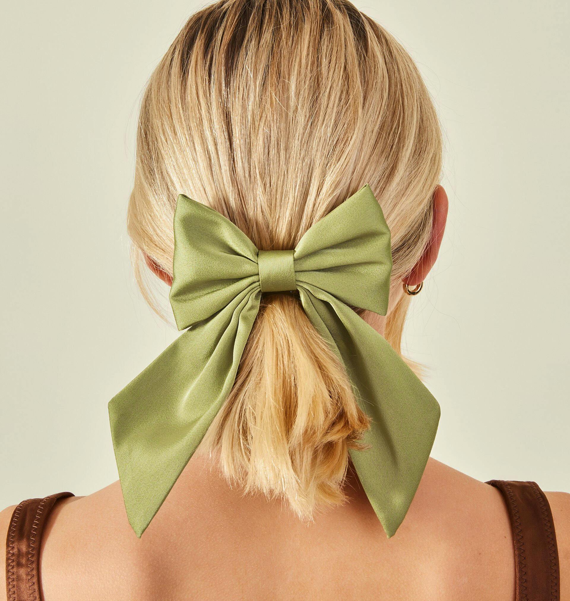 Accessorize Satin Bow Hair Clip, £10