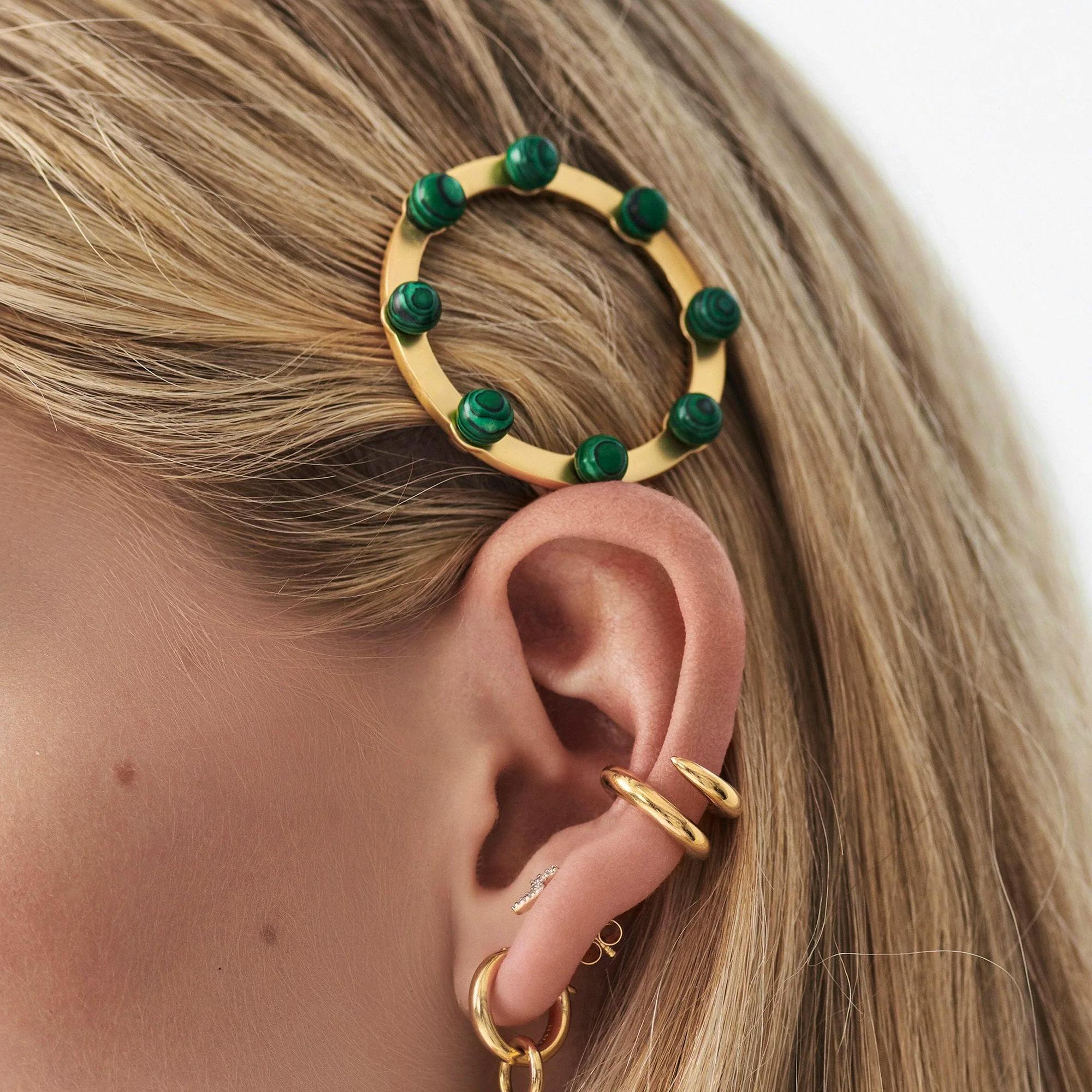 Missoma Rounded Beaded Hair Clip, Now £20