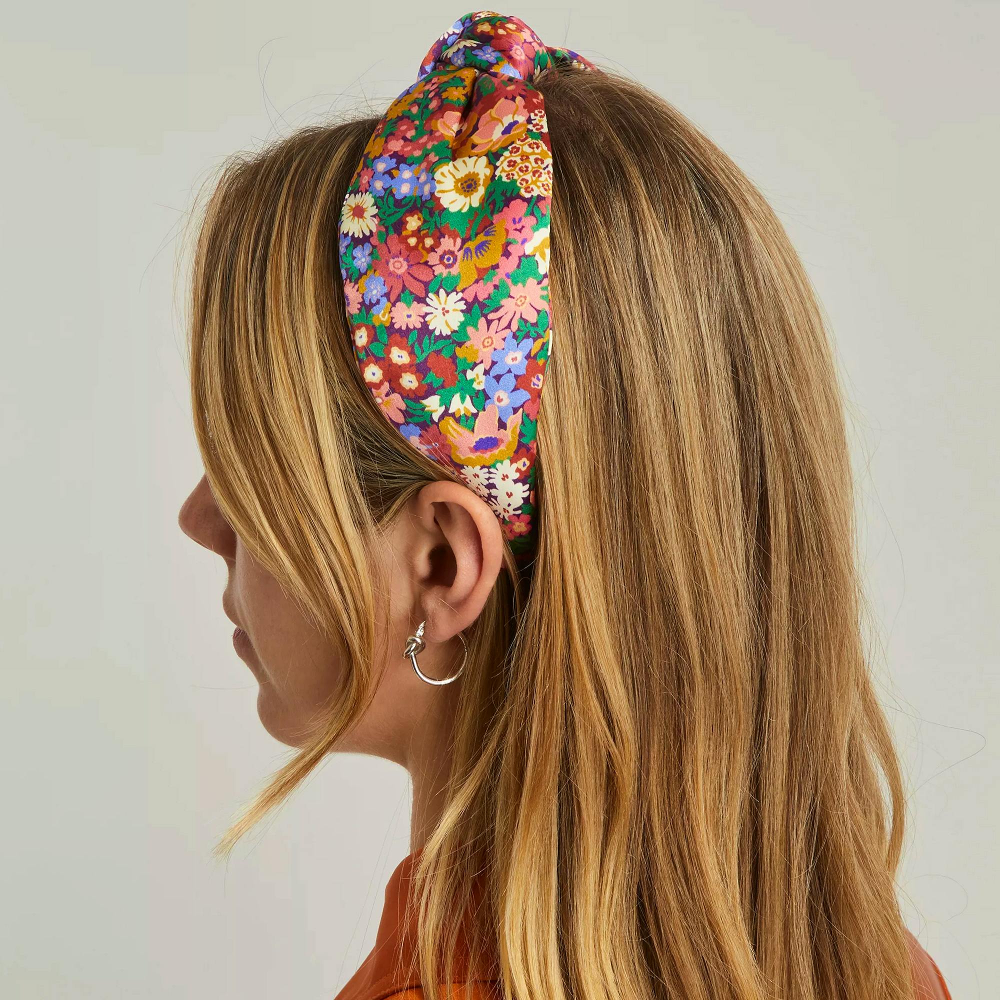 Liberty Thorpeness Silk Satin Headband, £75