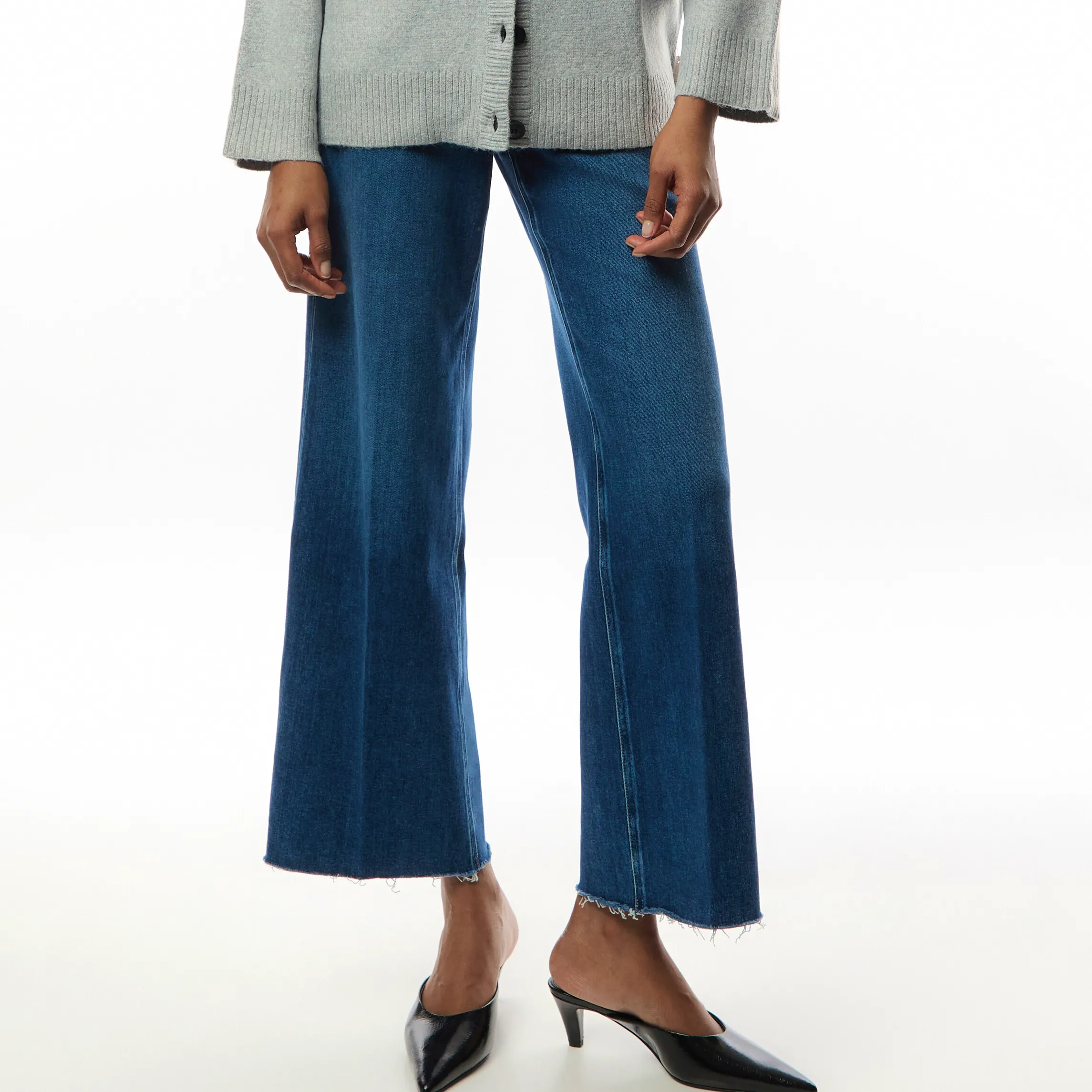 Paige Anessa Wide Leg Jeans, £280