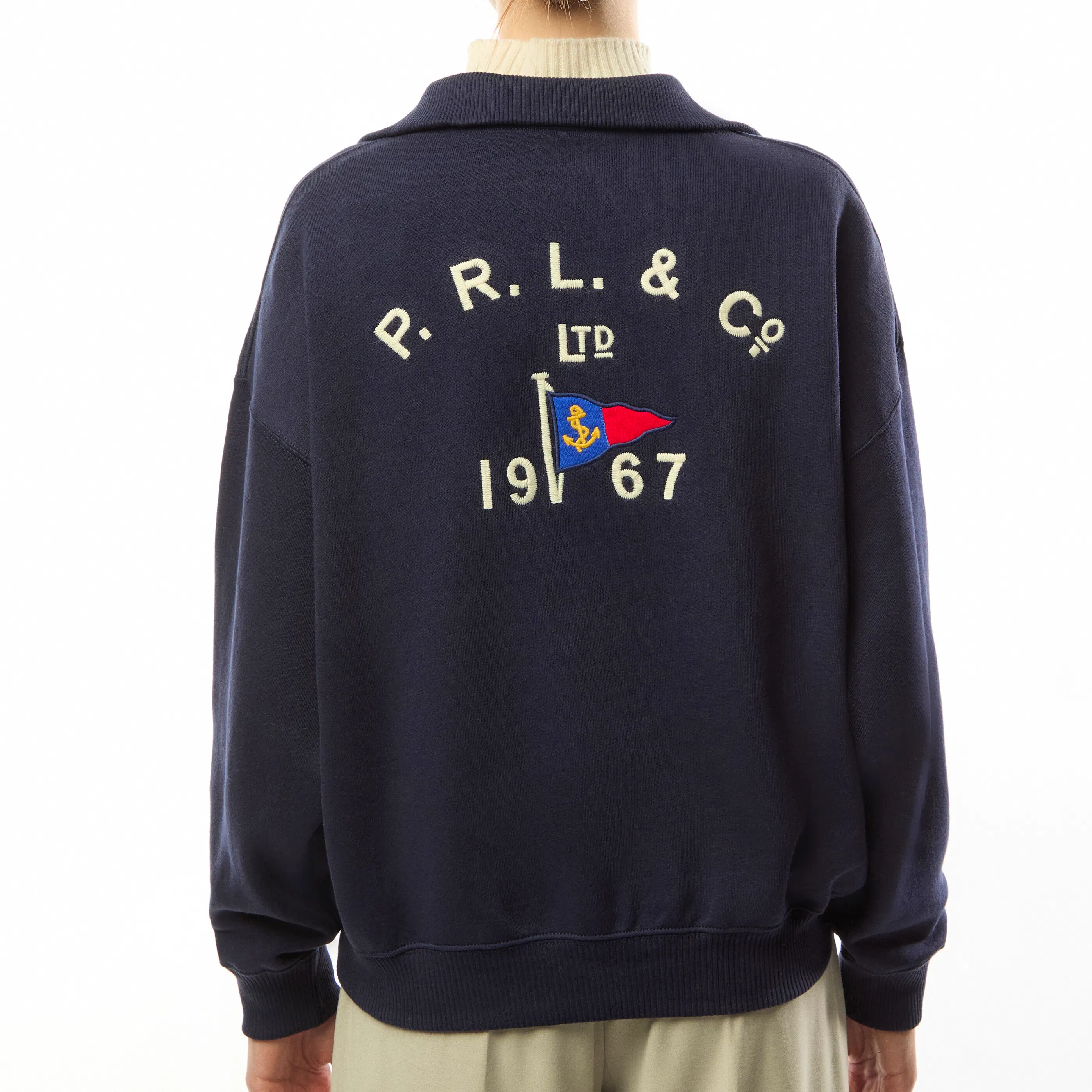 Ralph Lauren Nautical Motif Fleece Sweatshirt, £229