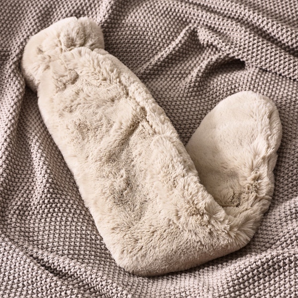 The White Company A hot water bottle is essential kit for insomniacs and this long faux fur one is ultra luxurious, making you feel cosy and warm. Super Soft Faux Fur Long Hot, £45