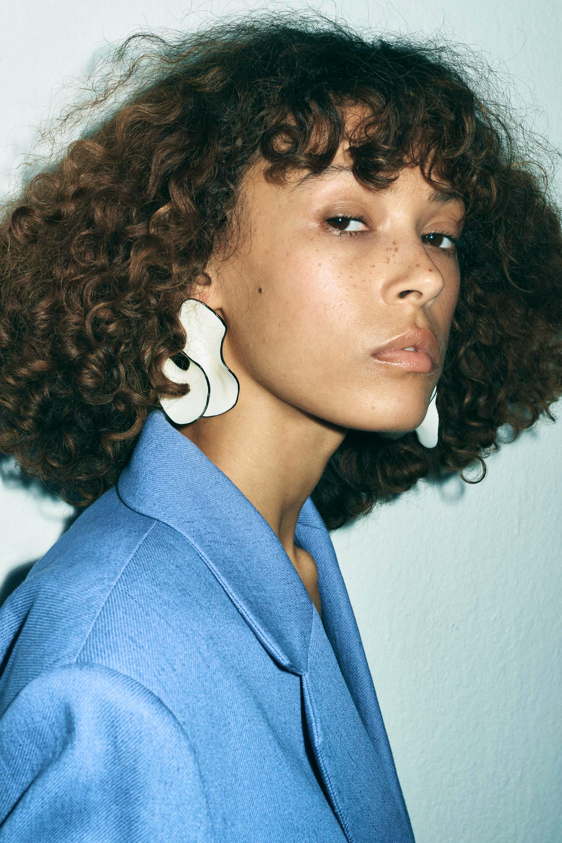 Resin Fan Earrings £17.99