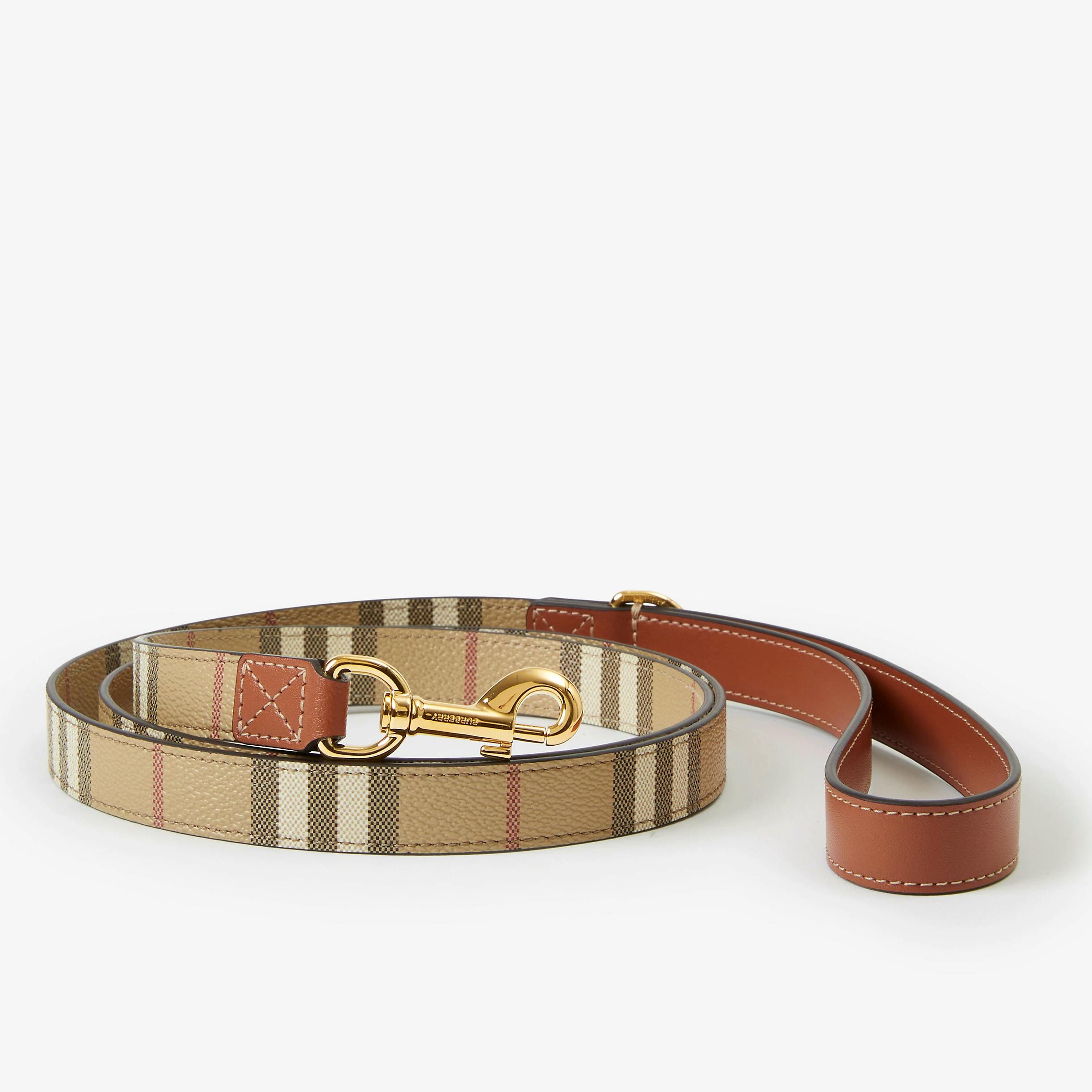 Burberry Checked Dog Lead, £270