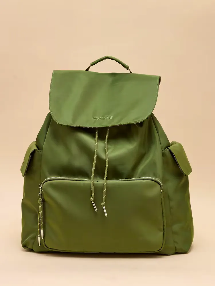 Cambeck Khaki Green Water Resistant Backpack £39