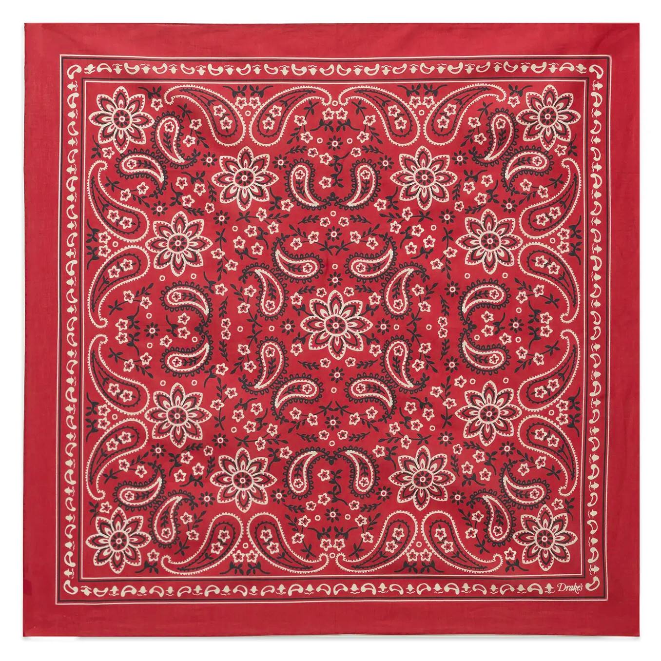 END. Drake’s Classic Paisley Bandana, £95