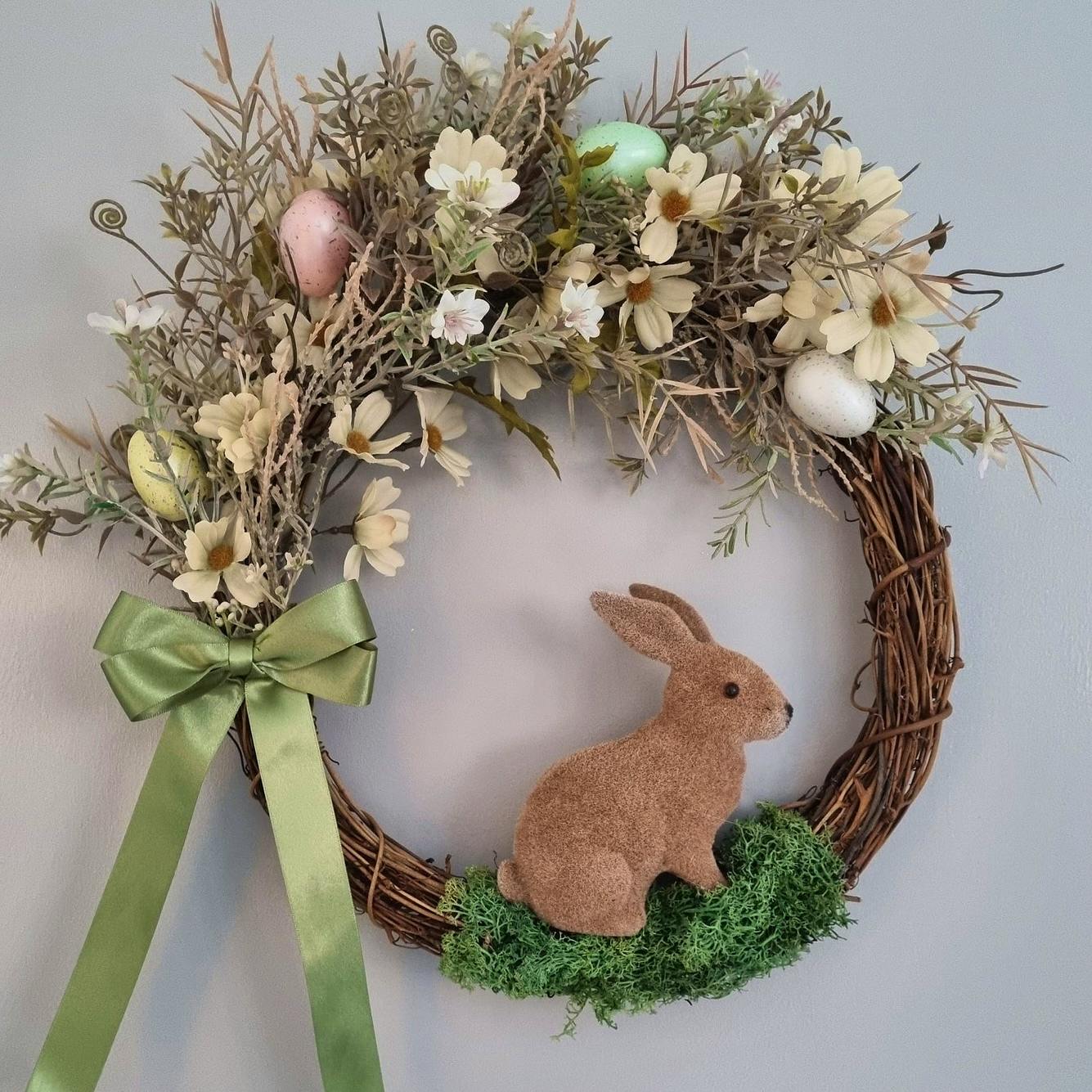 Blossoms & Raindrops Luxury Easter Wreath, £69.95