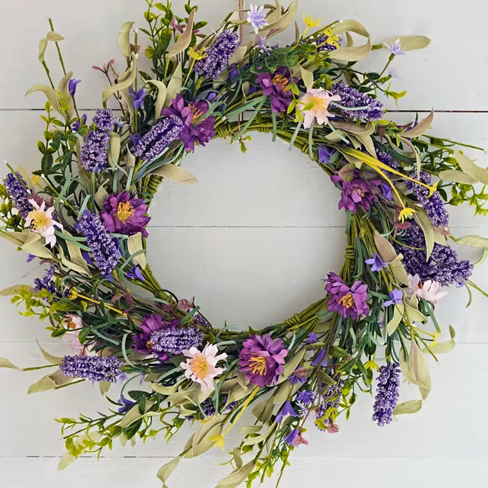 Marks & Spencer Floral Spring Wreath, £29.99