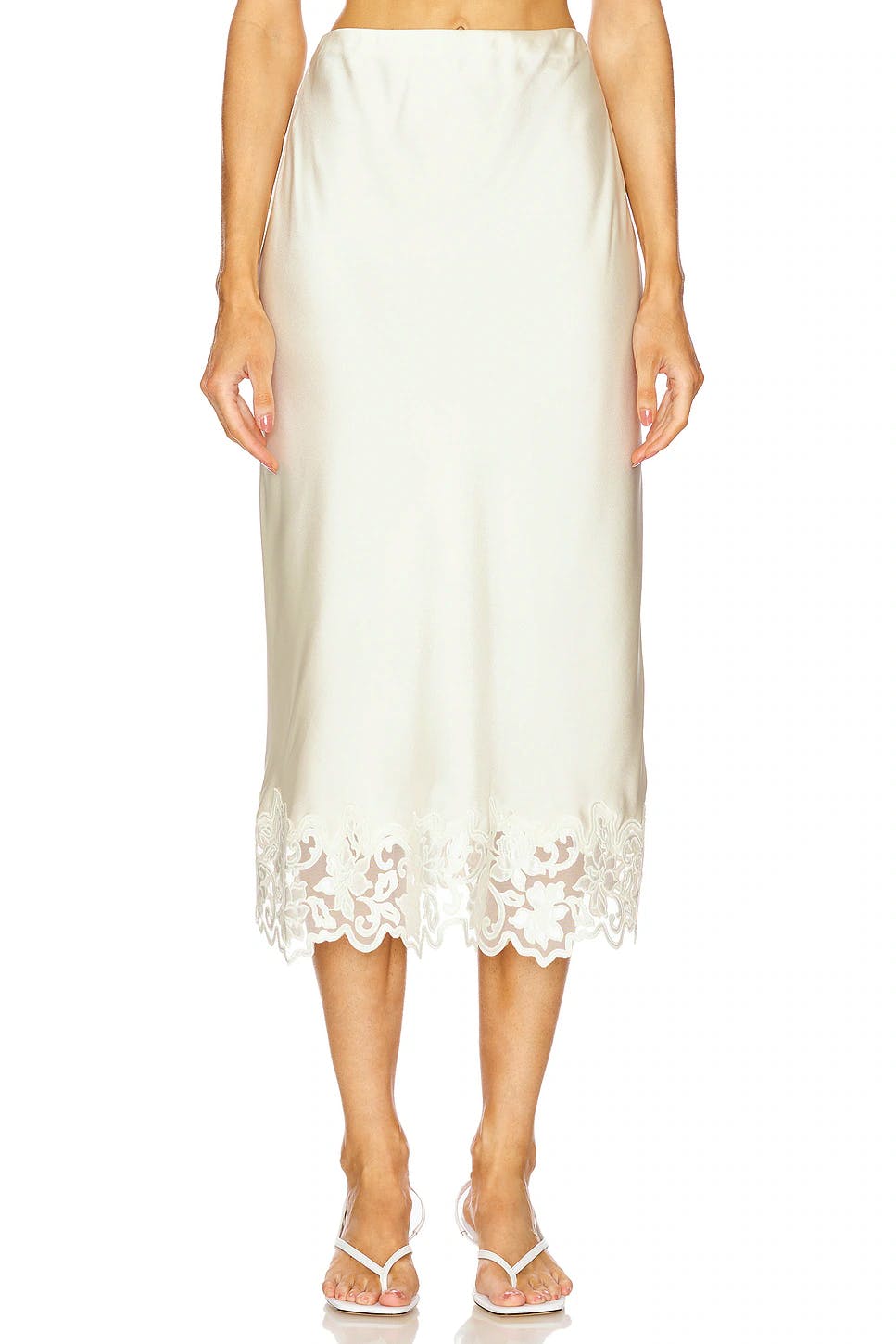 Revolve L’Academie, Lace Midi Skirt, £102