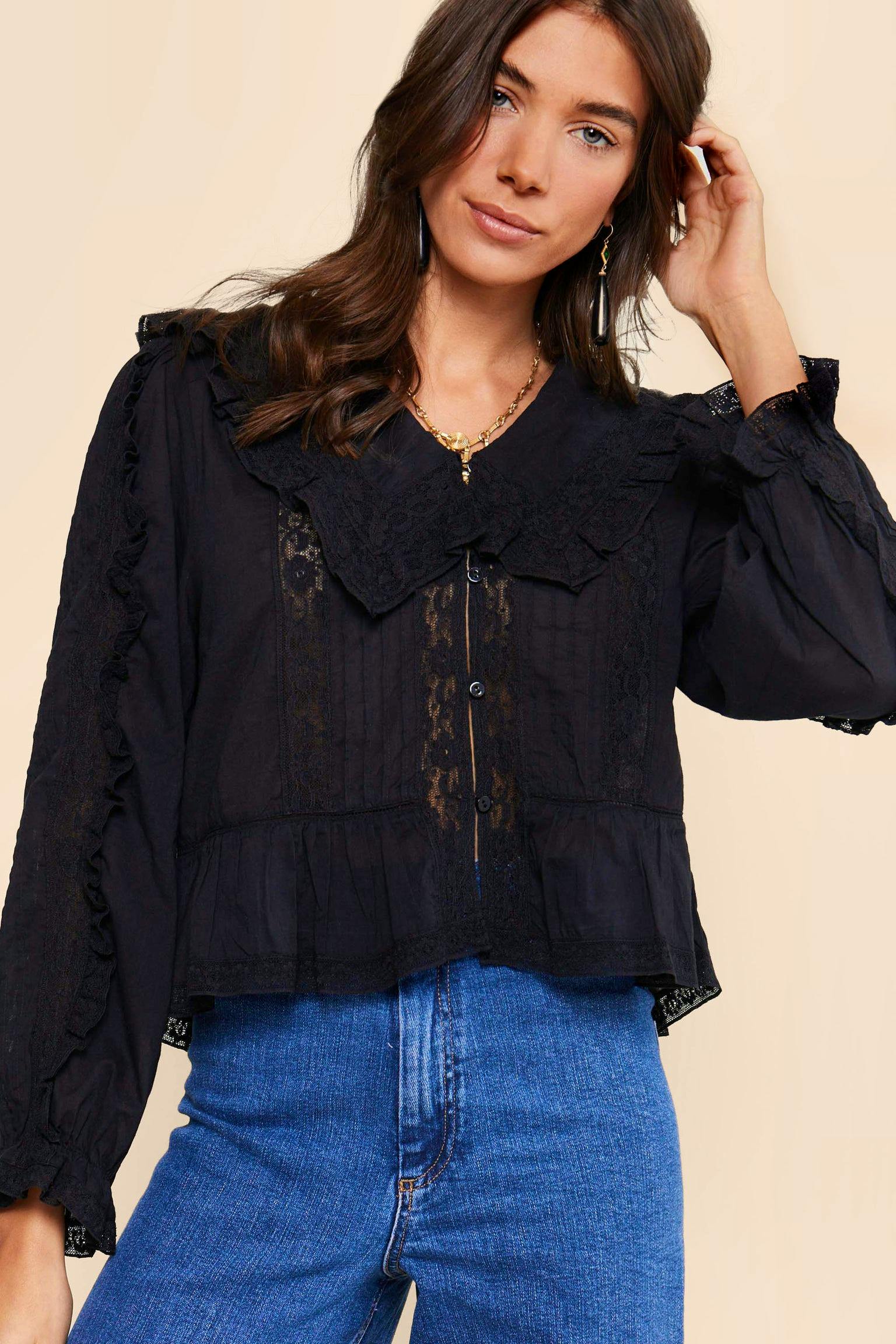 Rixo Maribelle Cotton Blouse, £145