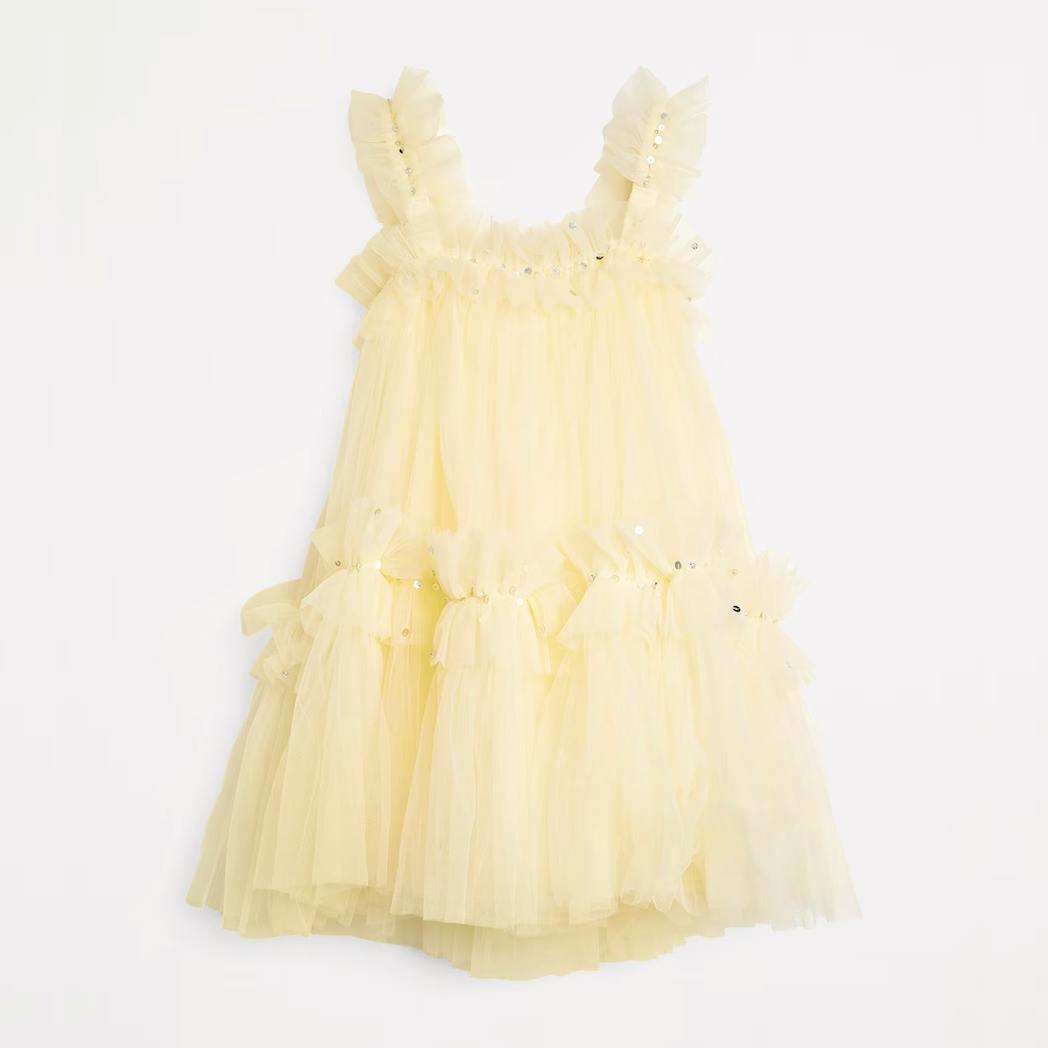 Tutu Du Monde Tulle Embellished Petite Four Dress (2-11 Years), £175