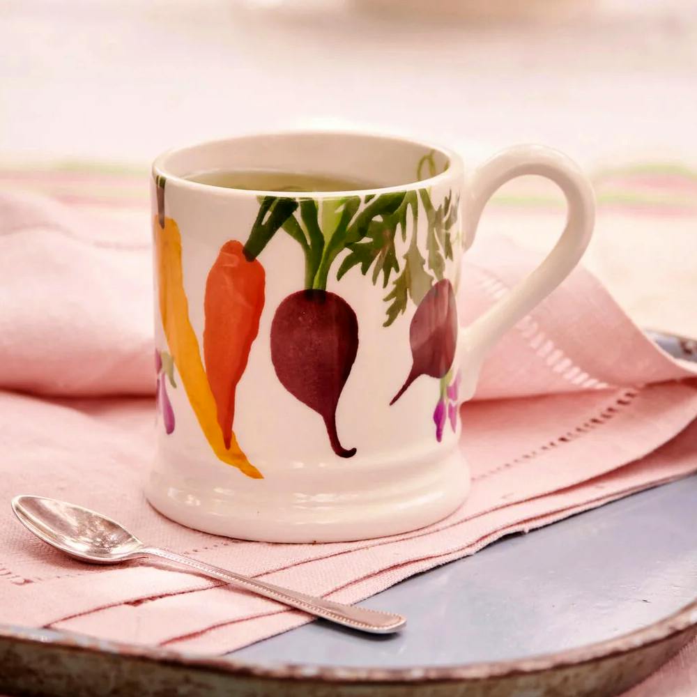 Emma Bridgewater Carrots and Beets 1/2 Pint Mug, £25