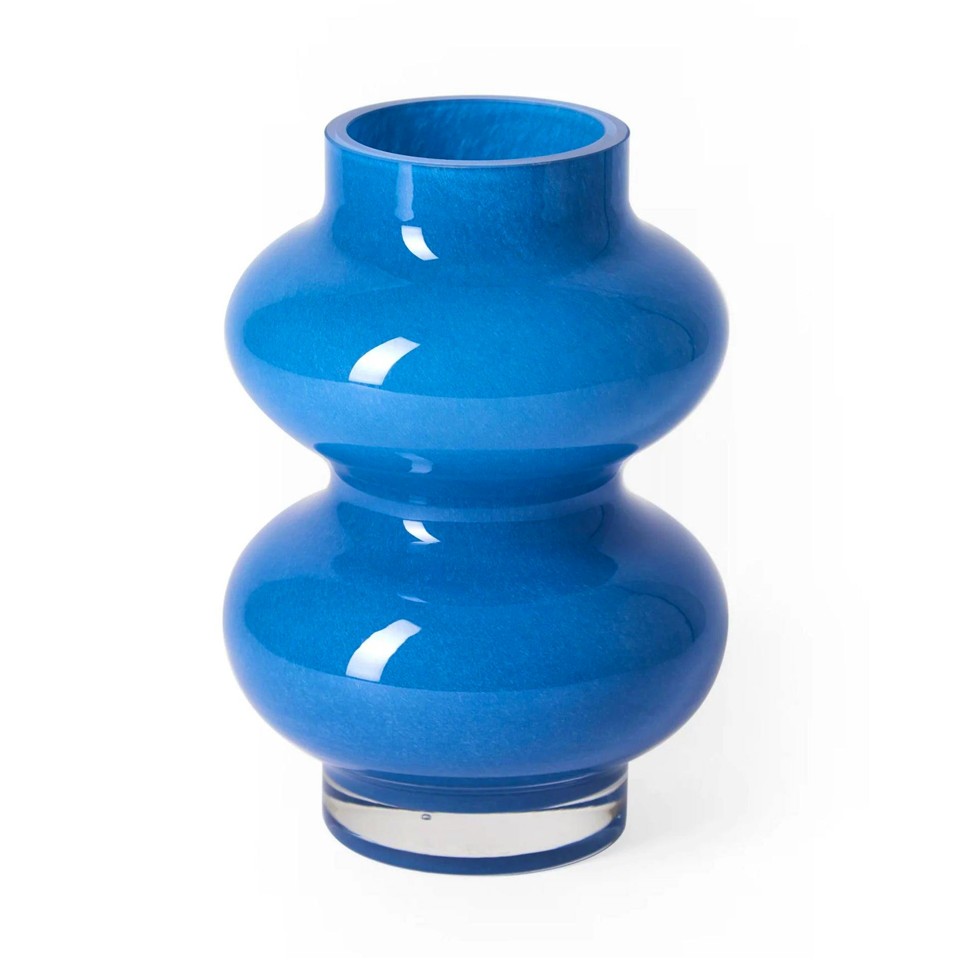 Conran Shop Form Glass Vase Cornflower Blue, £75