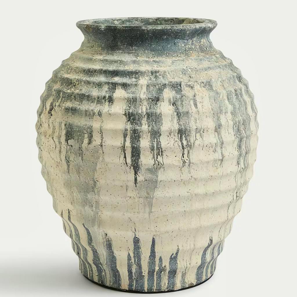 Marks & Spencer M&S X Fired Earth, Decorative Textured Vase, £39.50