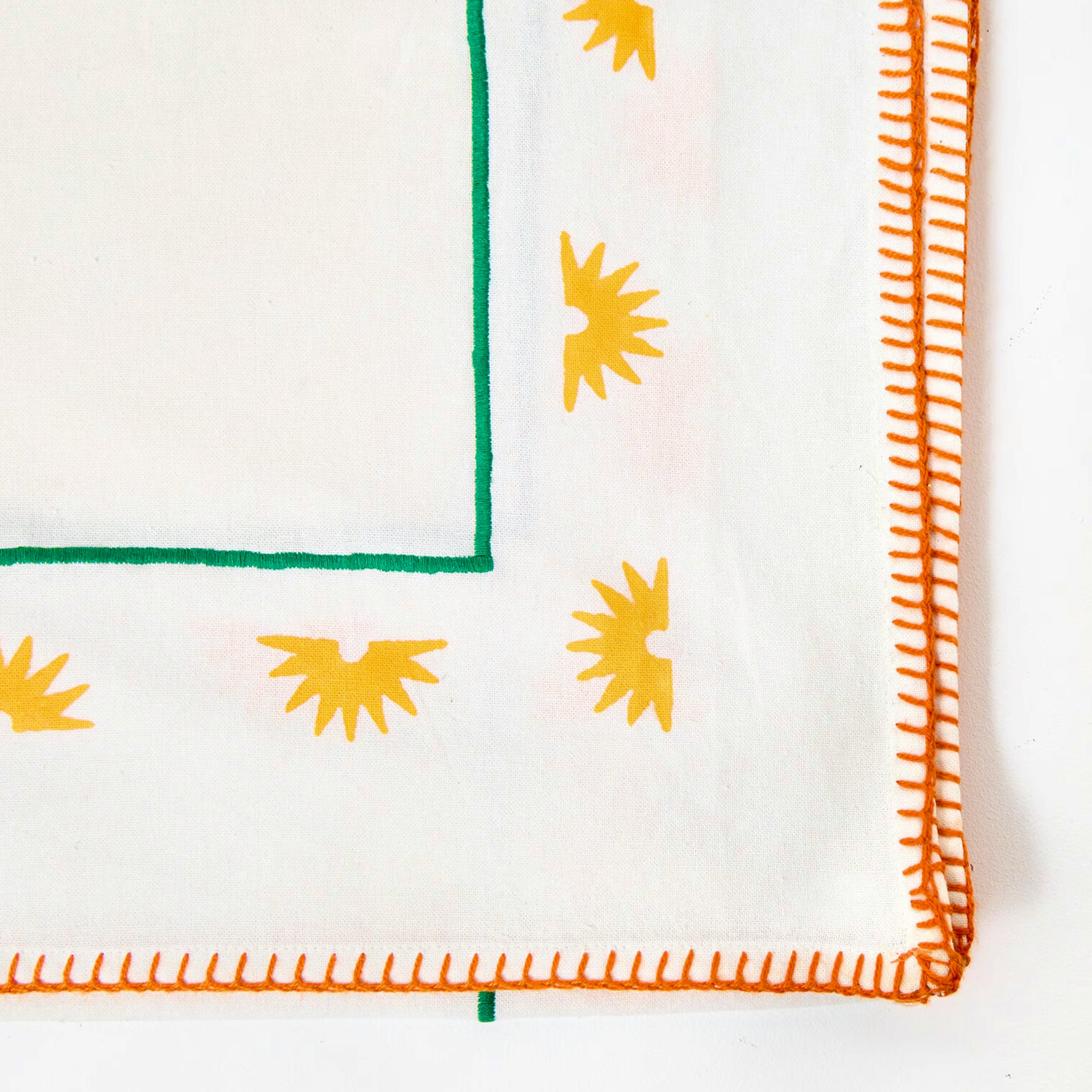 Oliver Bonas Sol Printed Sun Tablecloth, £39.50