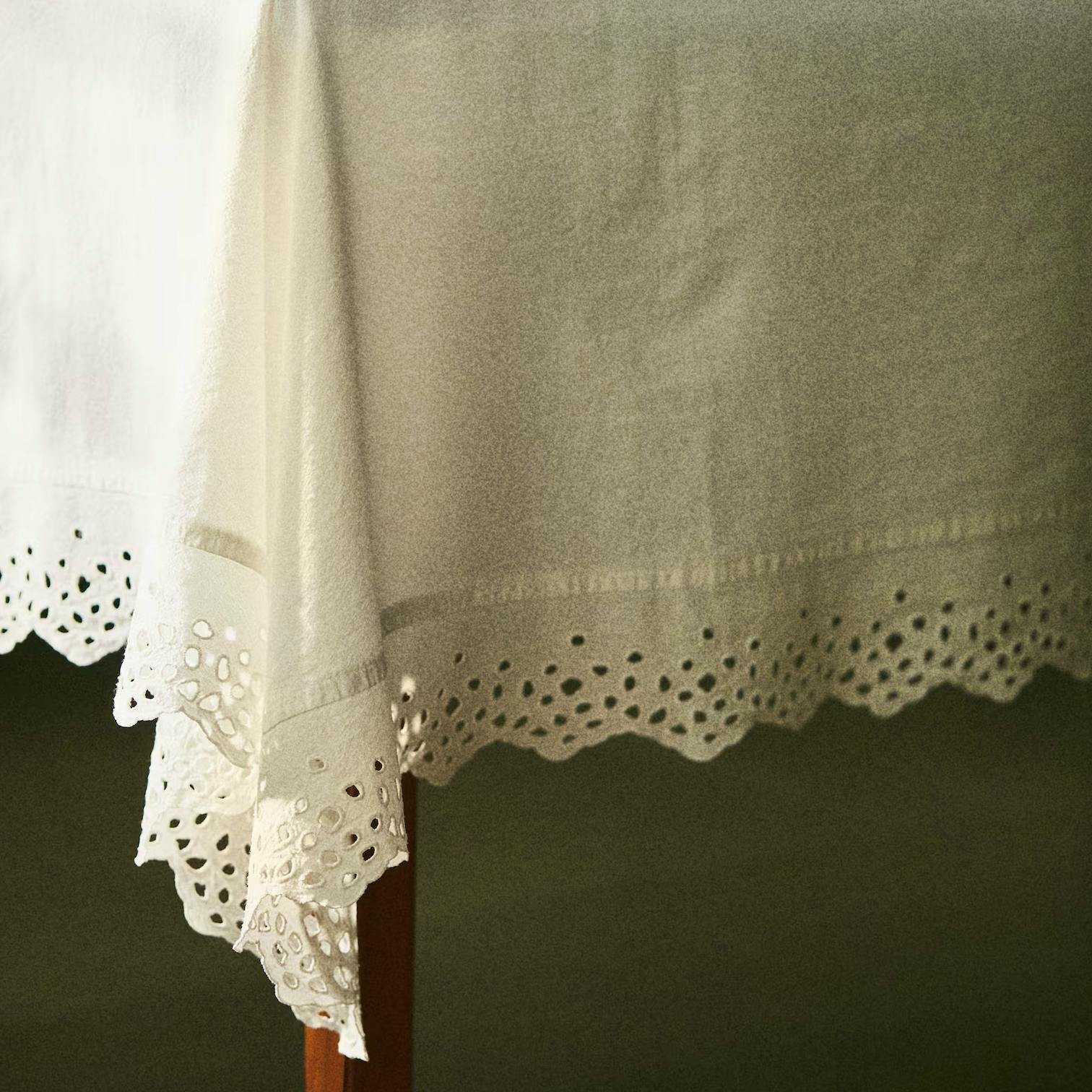 H&M Broderie Anglaise Tablecloth, £29.99