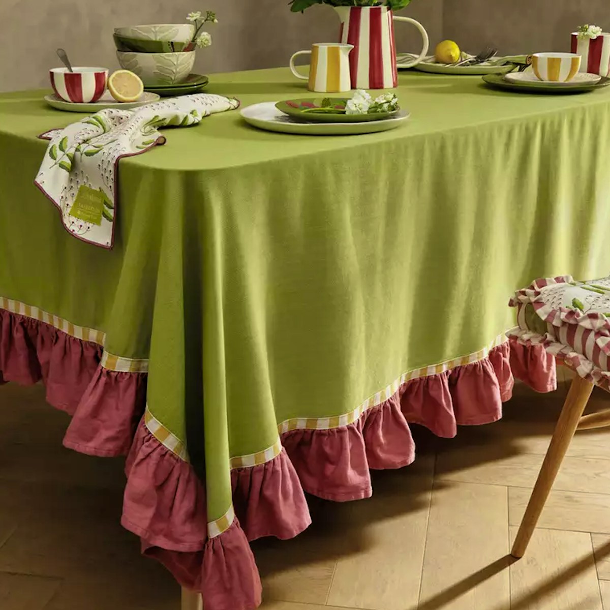 Argos Habitat x Sanderson Stirpe Tablecloth, £35