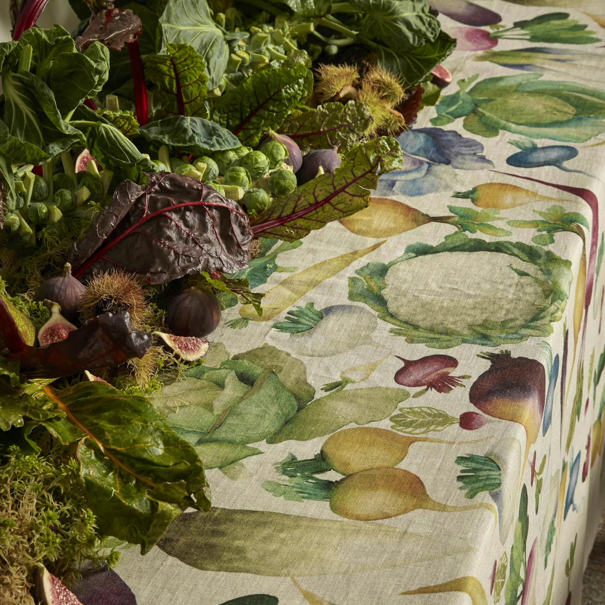 The Sette Potager Tablecloth, From £190